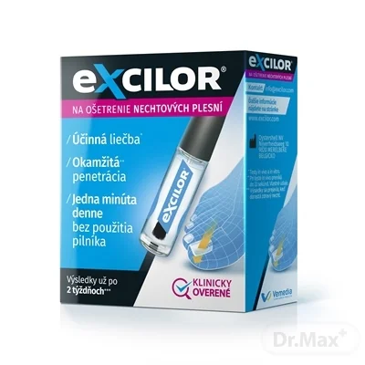 Excilor lak na liečbu plesňových infekcií nechtov 1×3,3 ml, nechtový liek