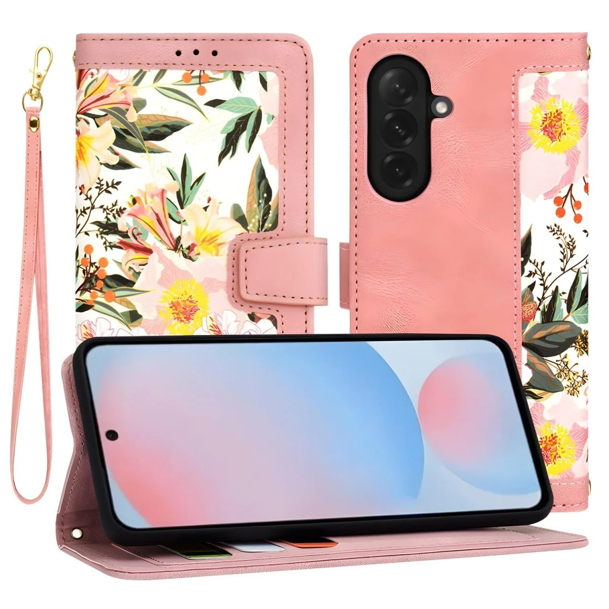 Flipové puzdro pre Samsung Galaxy A56 5G - Ružová Elegantná ochrana