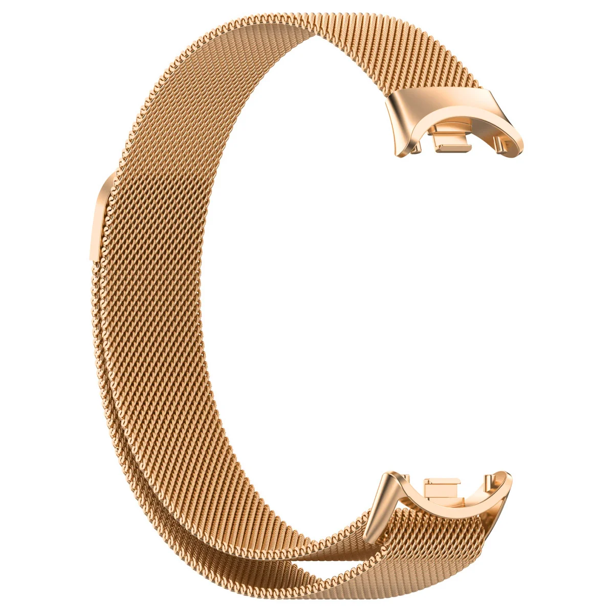 BStrap Milanese remienok na Xiaomi Mi Band 8 rose gold