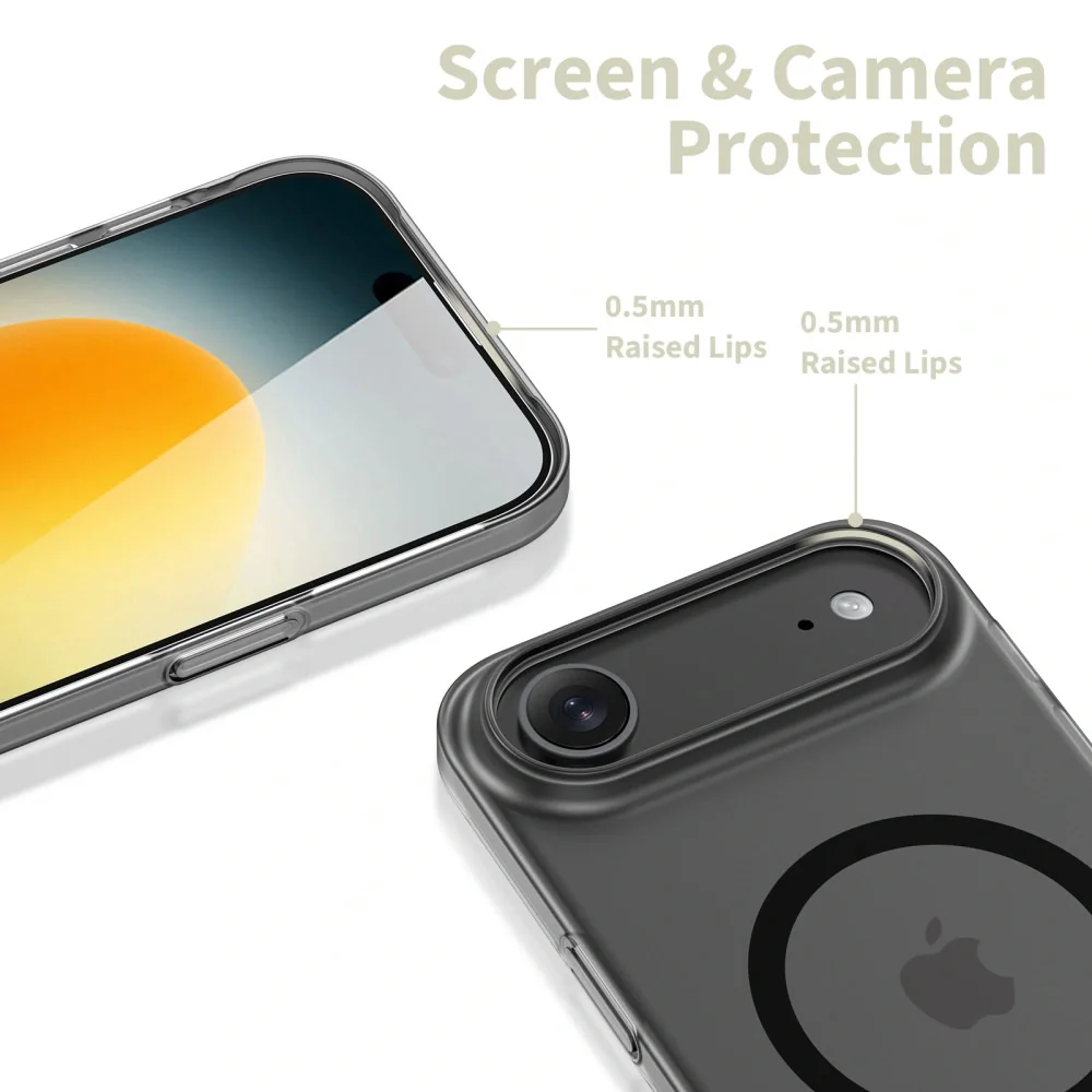 Tech-Protect MagSlim MagSafe kryt na iPhone 17 Air, čierny