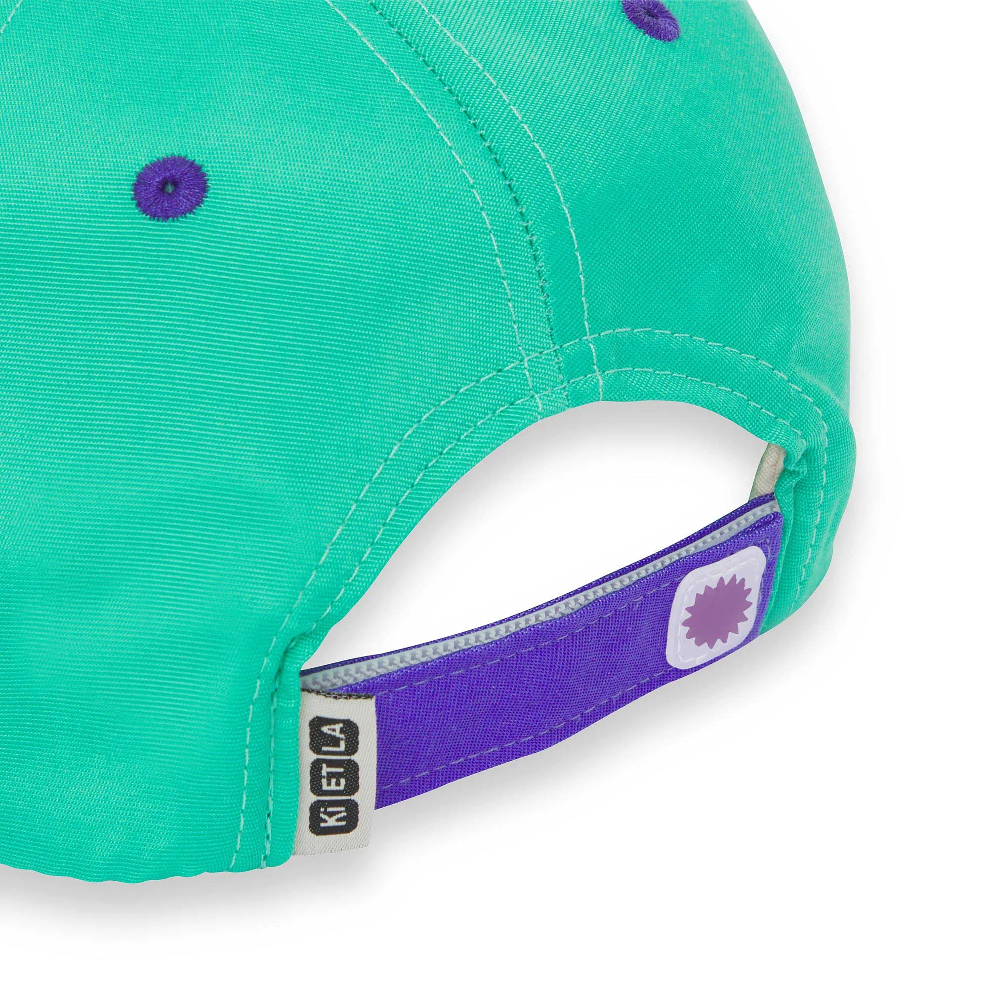 KiETLA ICONIK Baseball šiltovka s UV ochranou - Green Cloud 51 - 53 cm