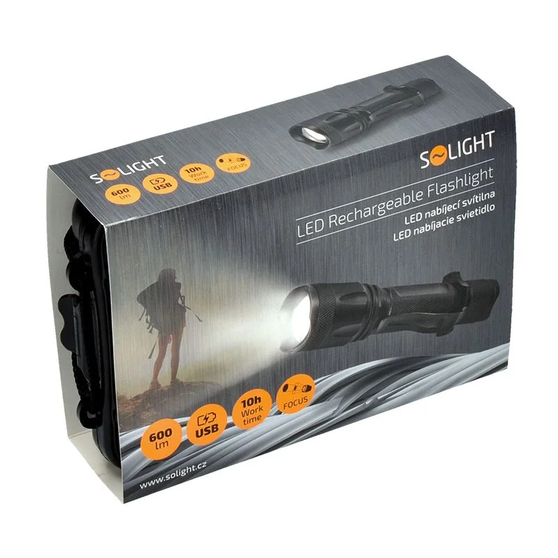Svietidlo LED ACCU SOLIGHT WN22 600lm