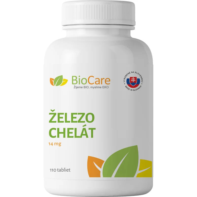 Železo chelát 14mg (2×110 tabliet) DUO pack 1+1