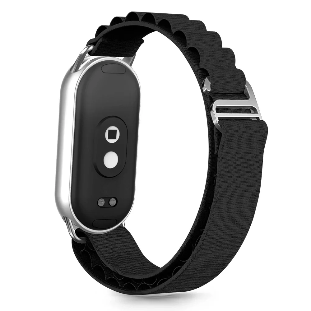 Tech-Protect Nylon Pro remienok na Xiaomi Smart Band 8 / 9 / 10, black