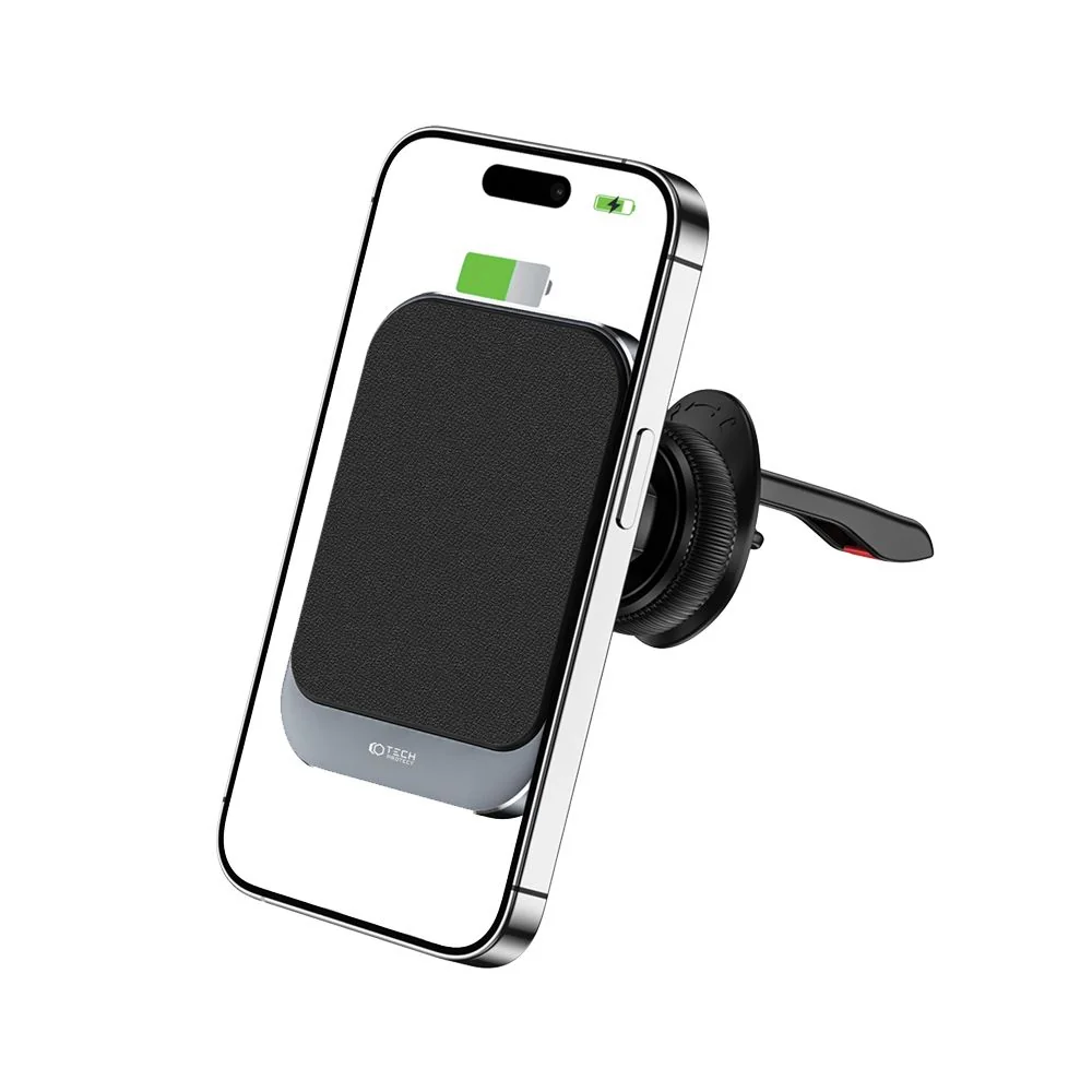 Tech-Protect V2 Vent MagSafe držiak na mobil do auta 15W, čierny