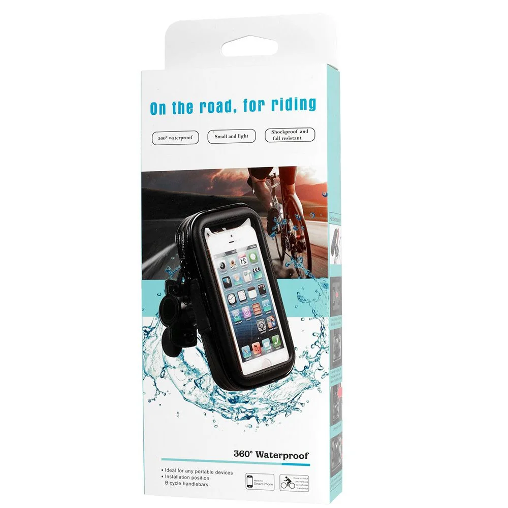 MG Bike Holder držiak na mobil na bicykel 9x16.5cm, čierny