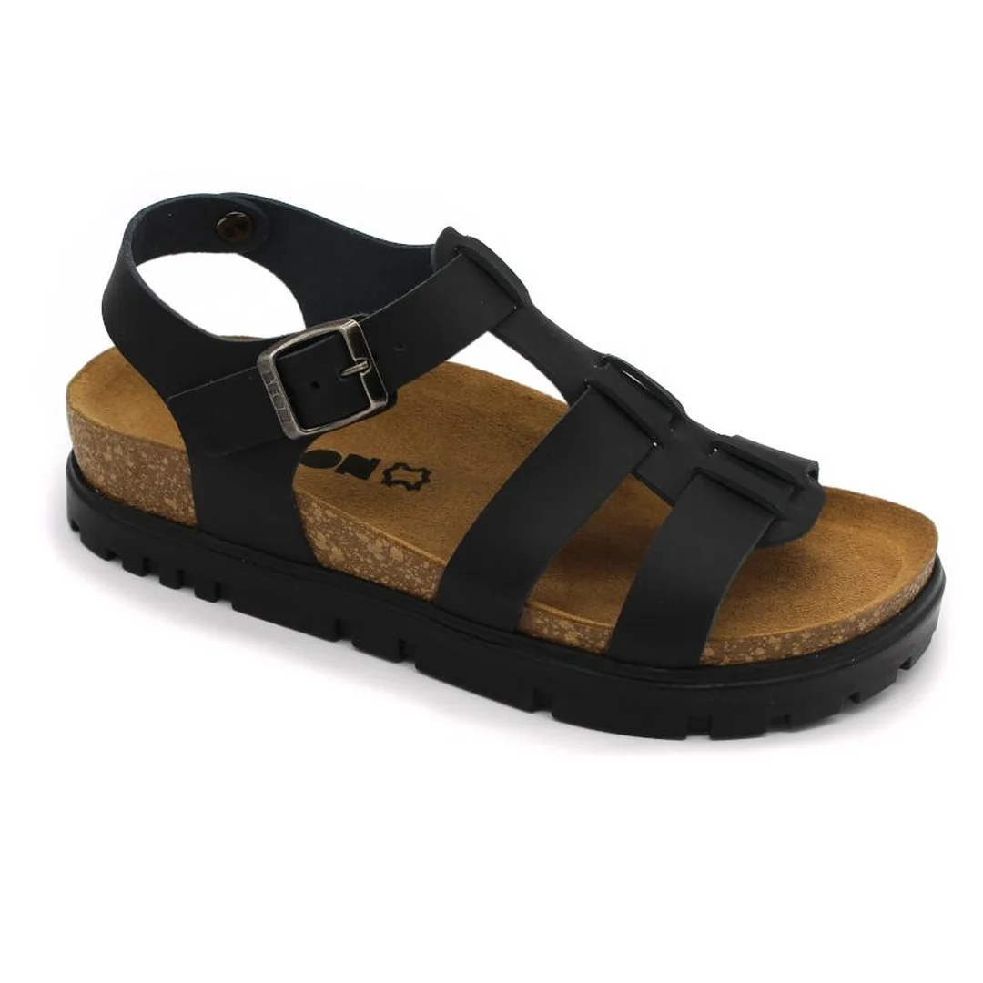 6300 Dámske zdravotné korkové sandále 40 - 25,5cm, zlatá, 3,5 cm
