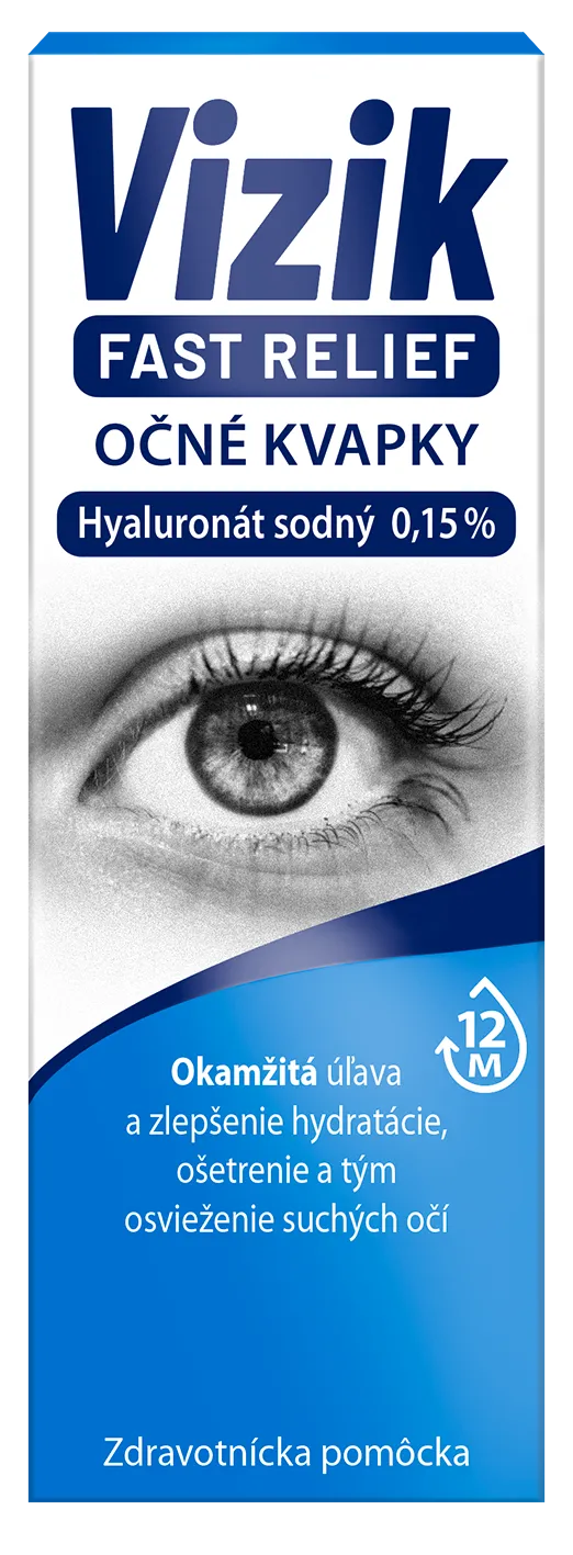 VIZIK Fast relief očné kvapky 10 ml