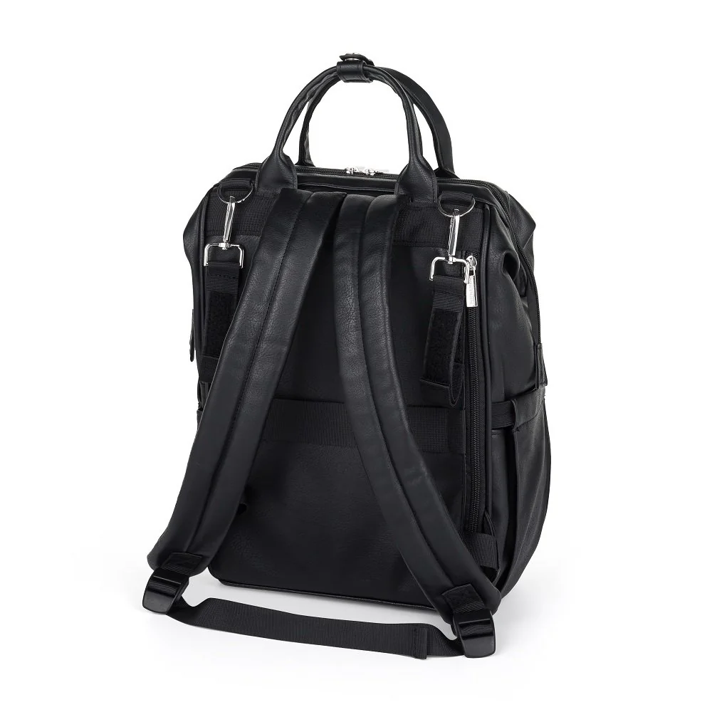 Petite&Mars prebaľovací batoh na kočík Jasper Absolute Black