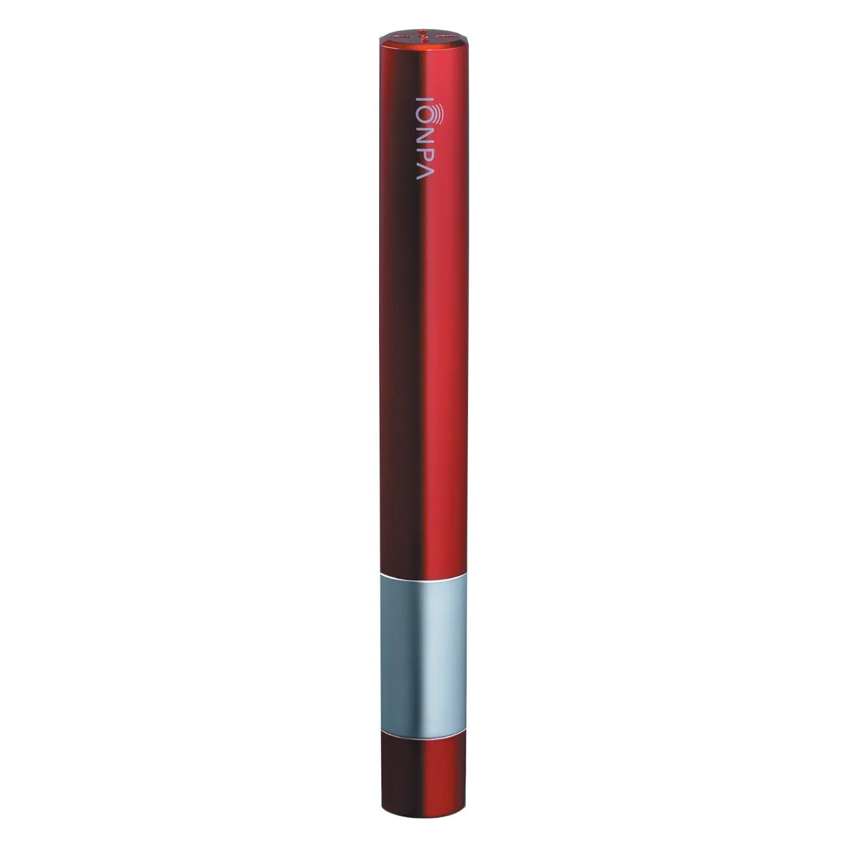 Sonická-ionizačná zubná kefka IONICKISS IONPA TRAVEL kompaktná, červená 1×1 ks, sonická zubná kefka