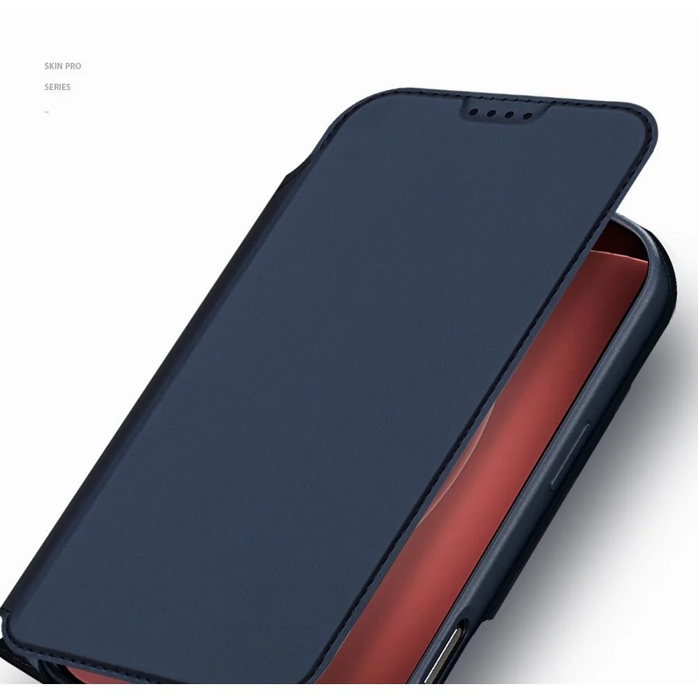 Dux Ducis Skin Pro knižkové puzdro na iPhone 18 Pro / 17 Pro, modré