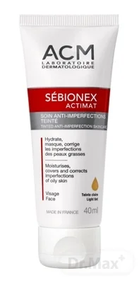 ACM SÉBIONEX ACTIMAT Tónovaný krém 1×40 ml, na problematickú pleť
