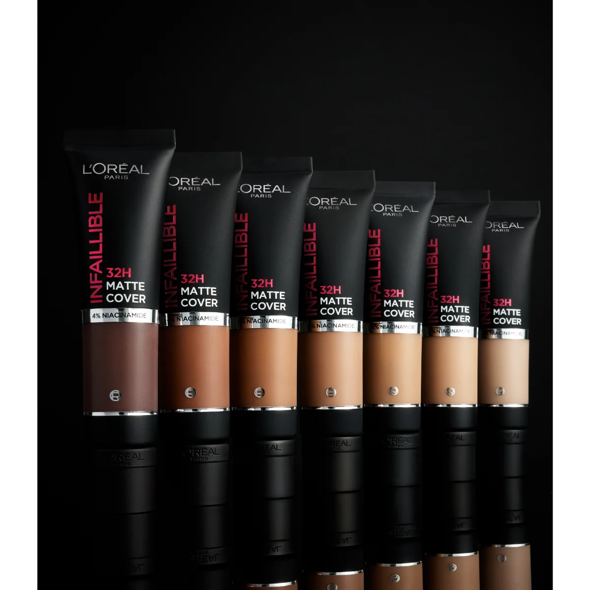 L´Oréal Paris Infaillible 32H Matte Cover 110 Rose Vanilla zmatňujúci make-up, 30 ml 1×30 ml, make-up