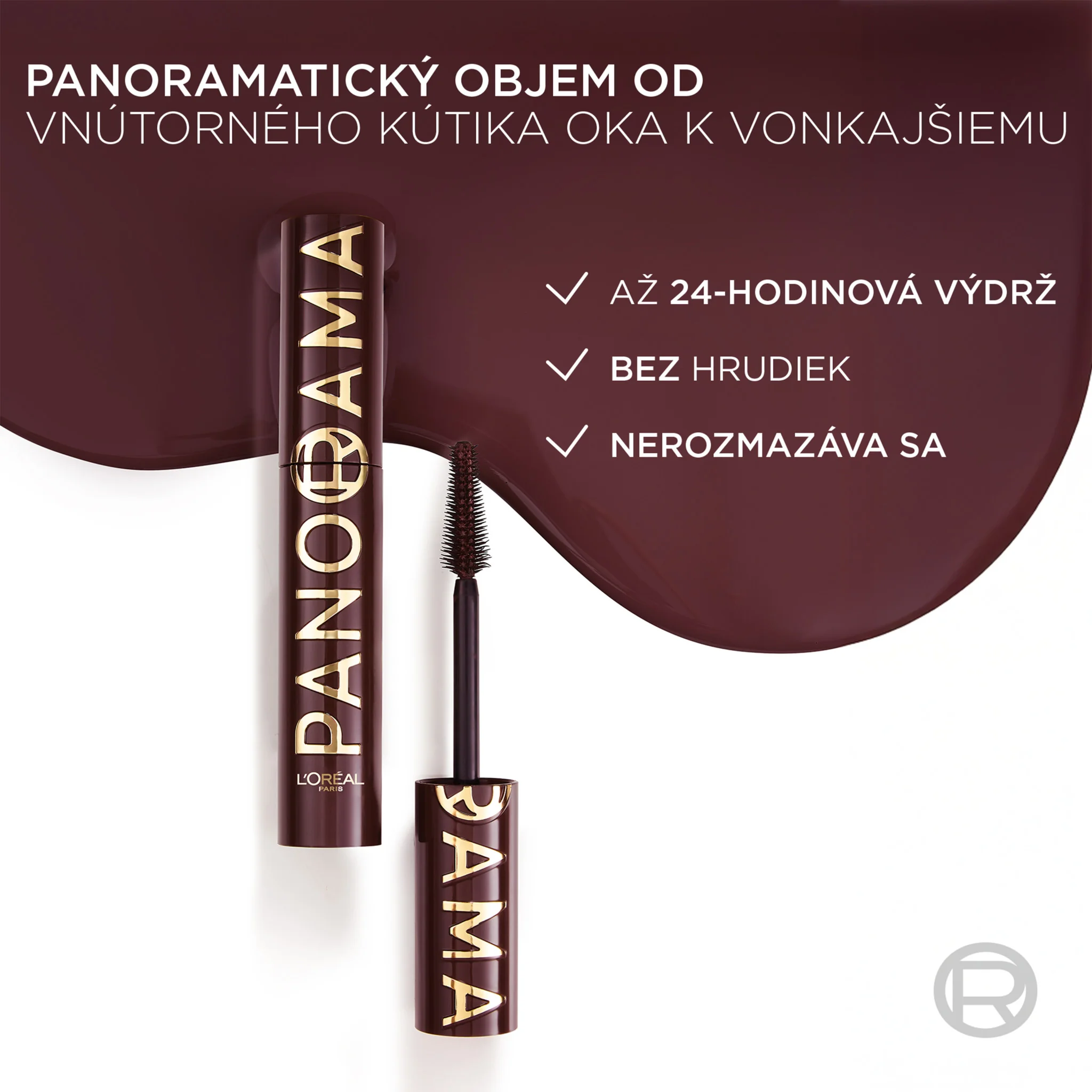 LOREAL PARIS PANORAMA MASKARA BORDEAUX CASHMERE 9,9 ml