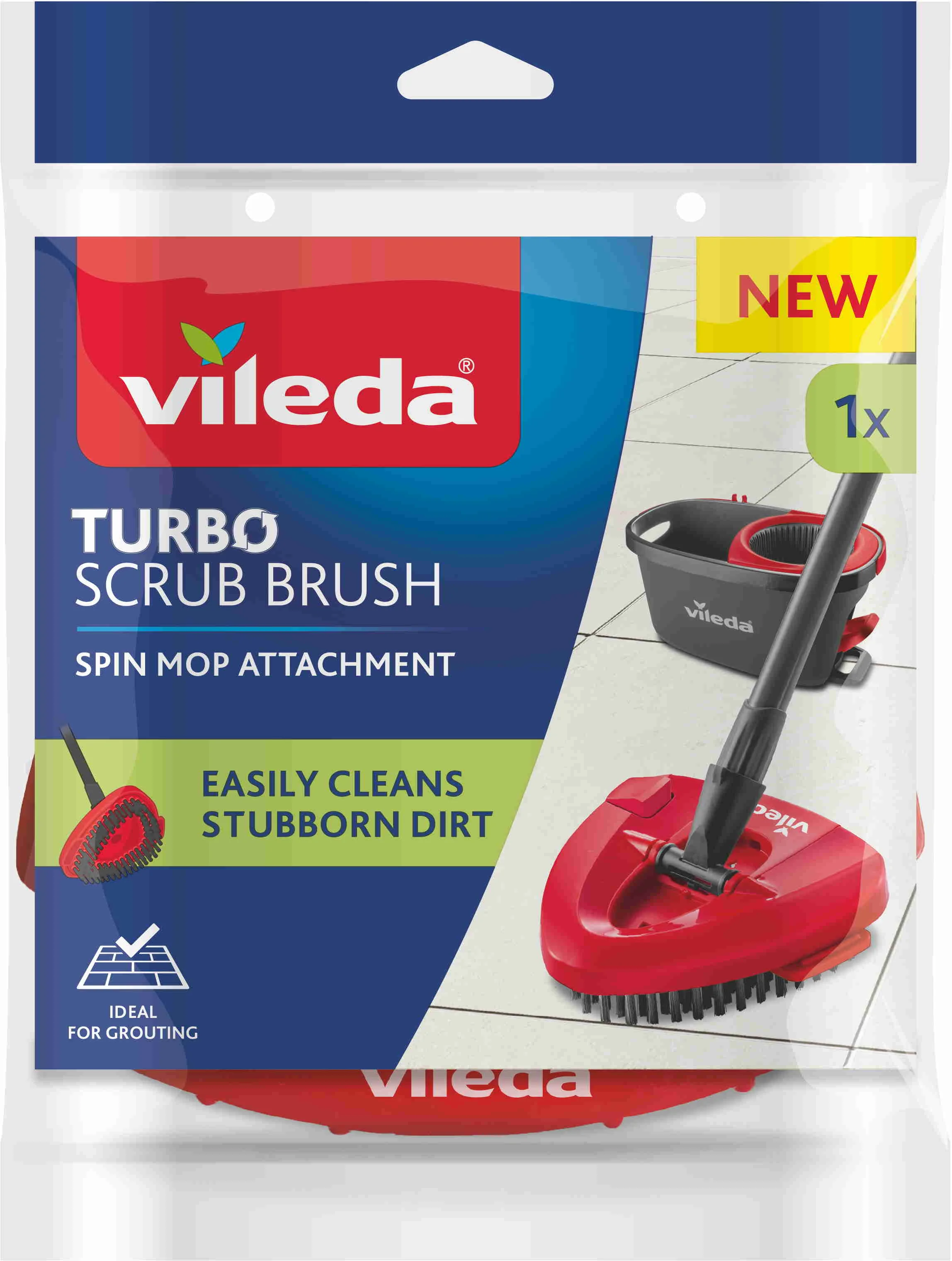 Vileda Turbo kefa nástavec na mop 1 ks