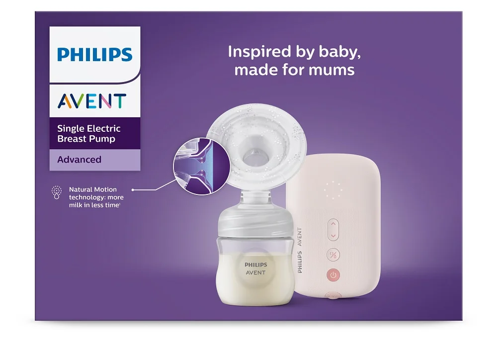 Philips AVENT Odsávačka materského mlieka elektrická SCF395/31 1×1 ks, odsávačka mlieka