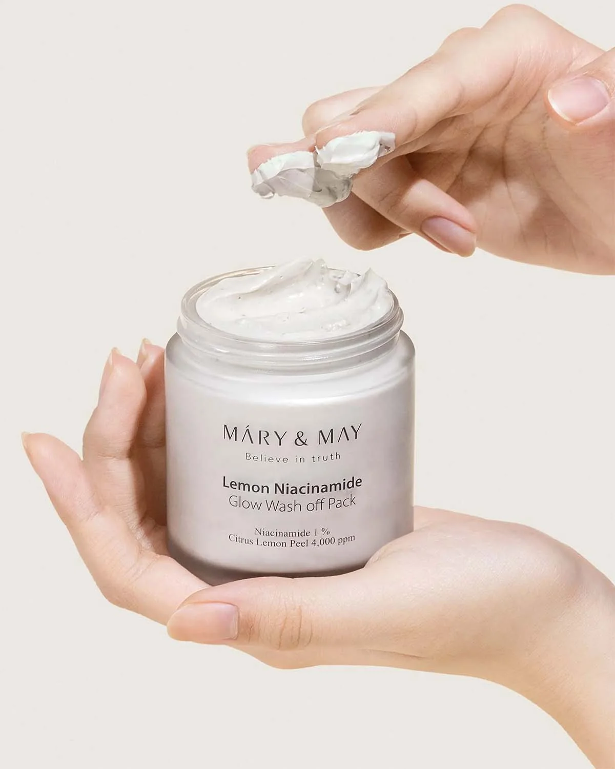 Mary & May Lemon Niacinamide Glow Wash Off Pack rozjasňujúca ílová maska 125 g