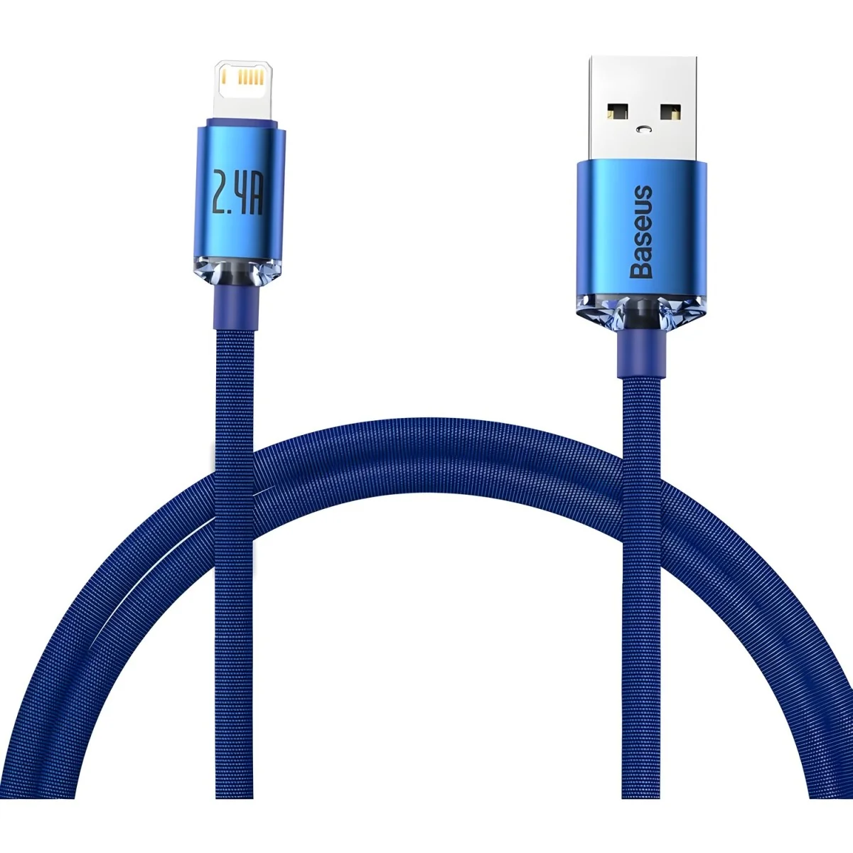 Dátový kábel USB do Lightning 20W 1,22m, nylonové opleten