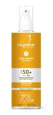Hyseke BIORGA Sprej na opaľovanie SPF 50+ 1×200 ml, sprej na opaľovanie