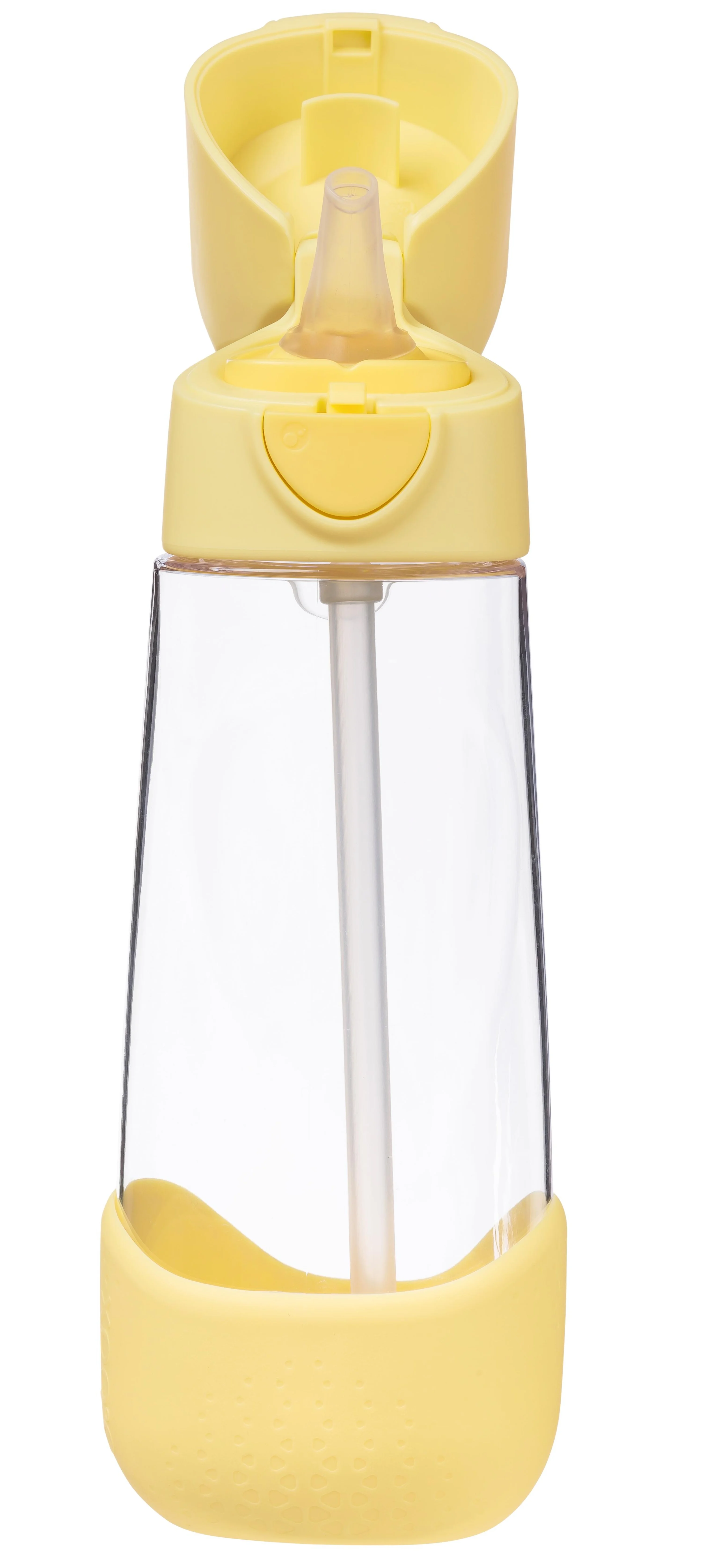 Fľaša na pitie so slamkou 600 ml lemon twist