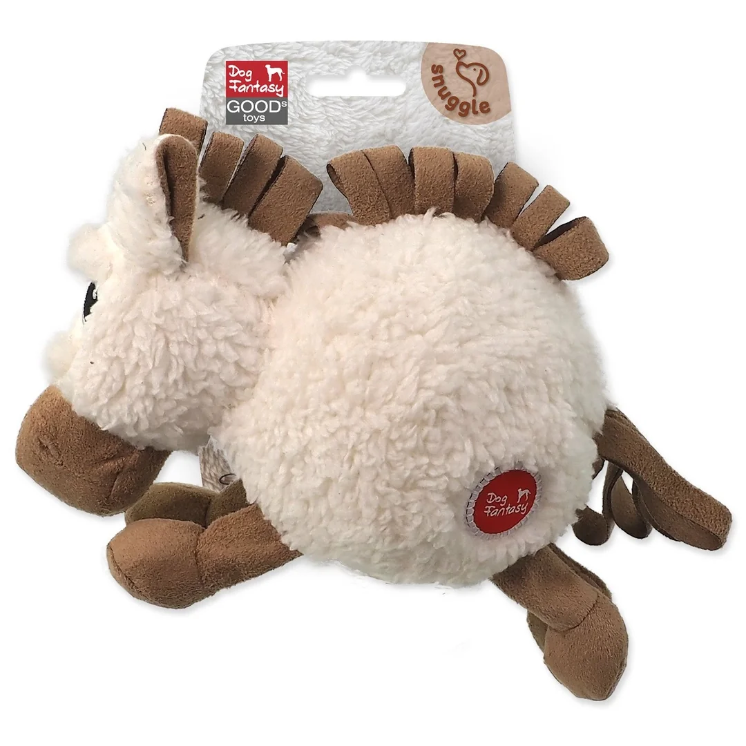 Hračka Dog Fantasy Snuggle mix zvierat s pískacím balónom 15cm