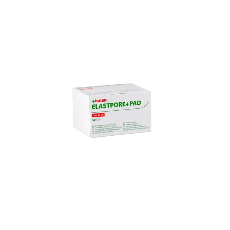 Elastpore + PAD Sterilné krytie na rany - 10 cm x 20 cm (25 ks)
