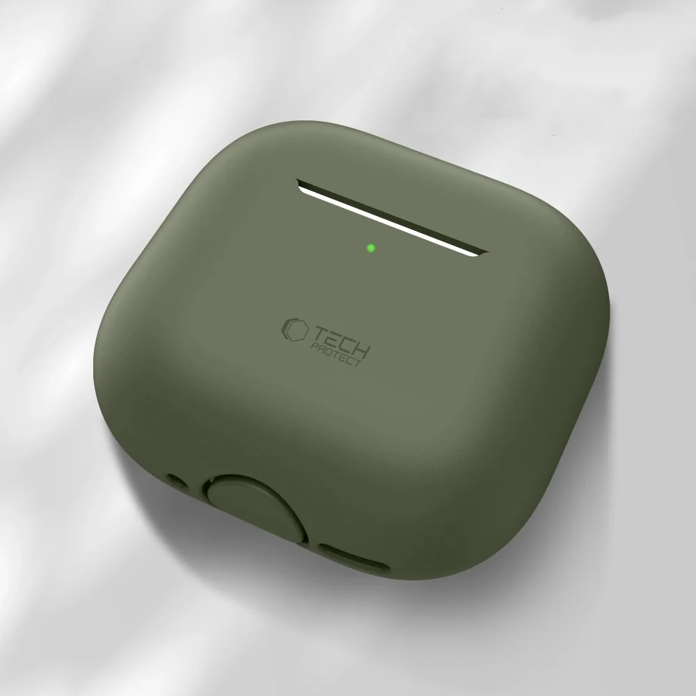 Tech-Protect Silicone puzdro na Apple AirPods 4, zelené