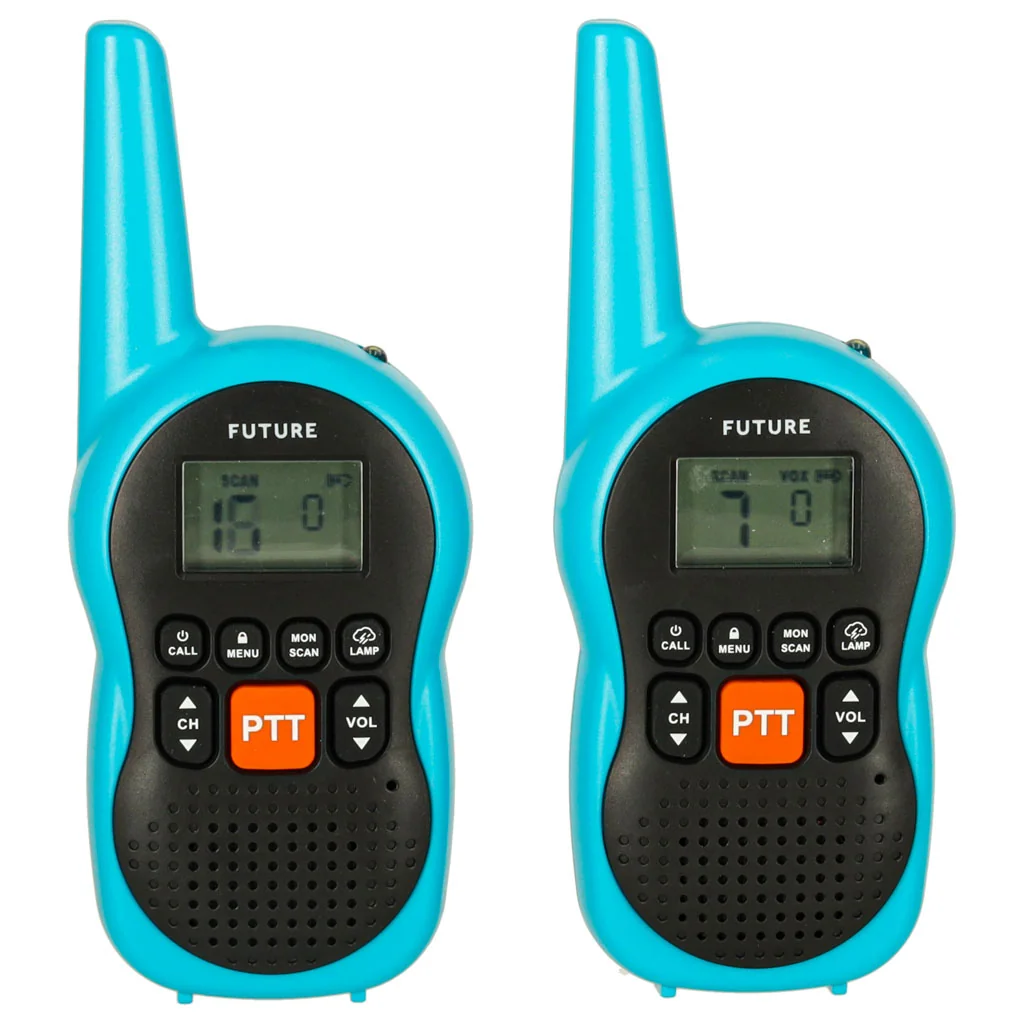 Vysielačky Walkie Talkie pre deti s dosahom 3 km sada 2 ks