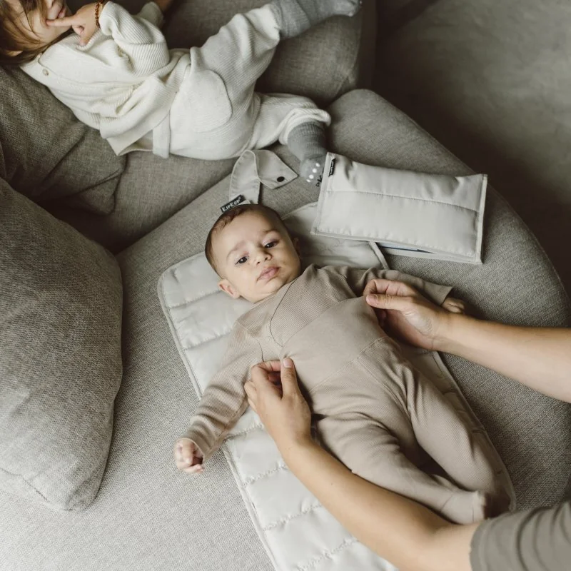 KipKep prebaľovací set NAPPER COMBI-SET Sand (Padded)