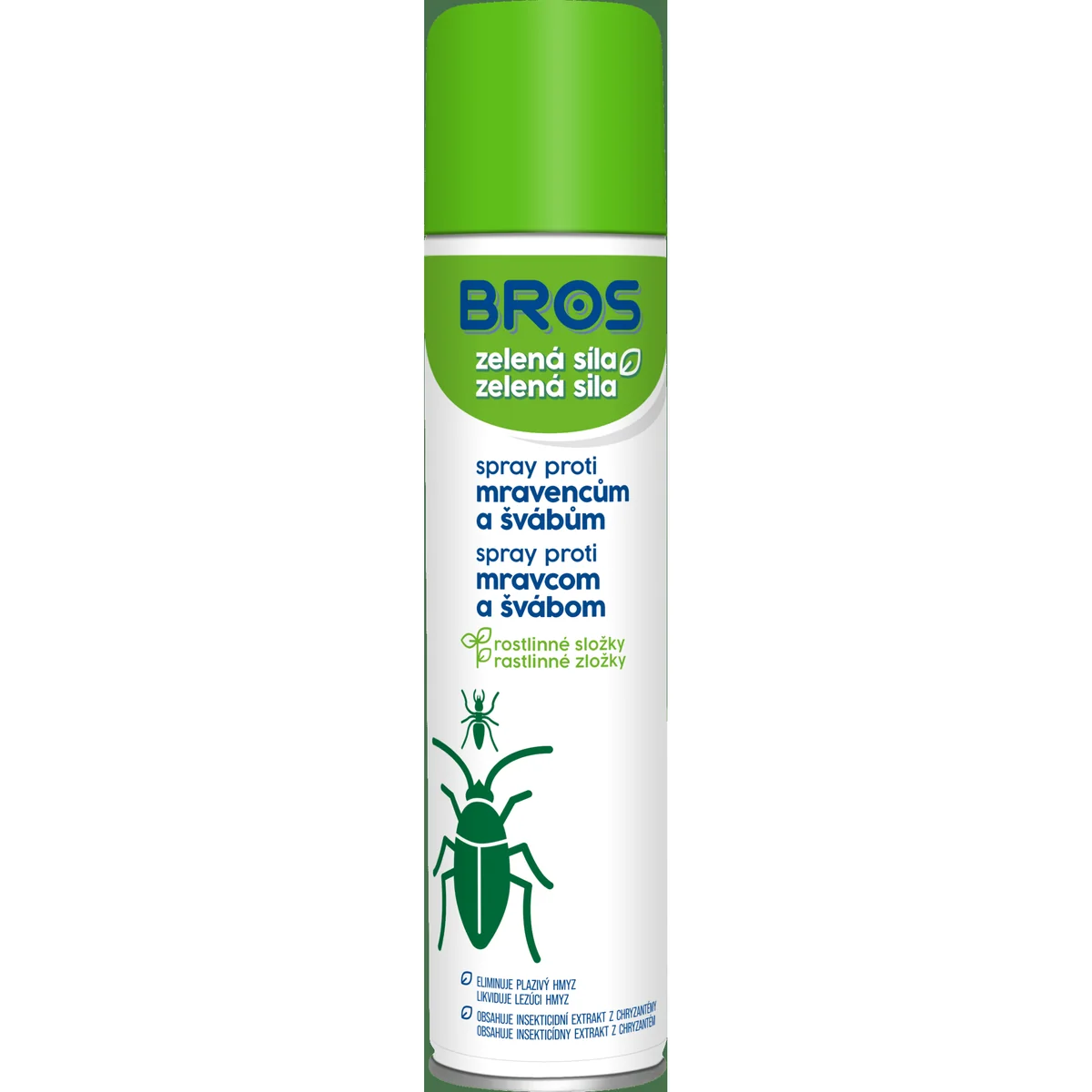 06299 Bros Zelená sila spray proti mravcom a švábom 300 ml
