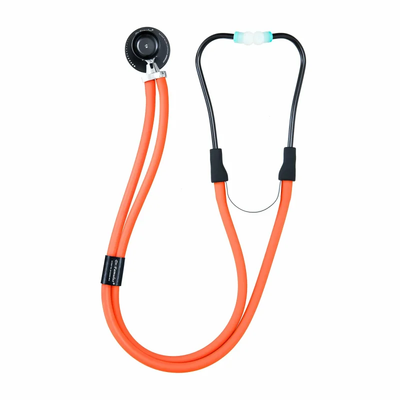 DR.FAMULUS DR 410D stetoskop obojstranný dvojkanálový oranžový