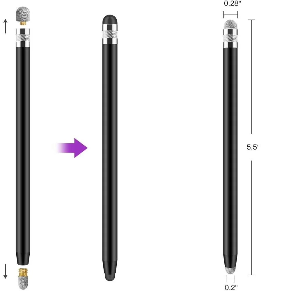 Tech-Protect USP100 Stylus pero na tablet, fialové/ružové