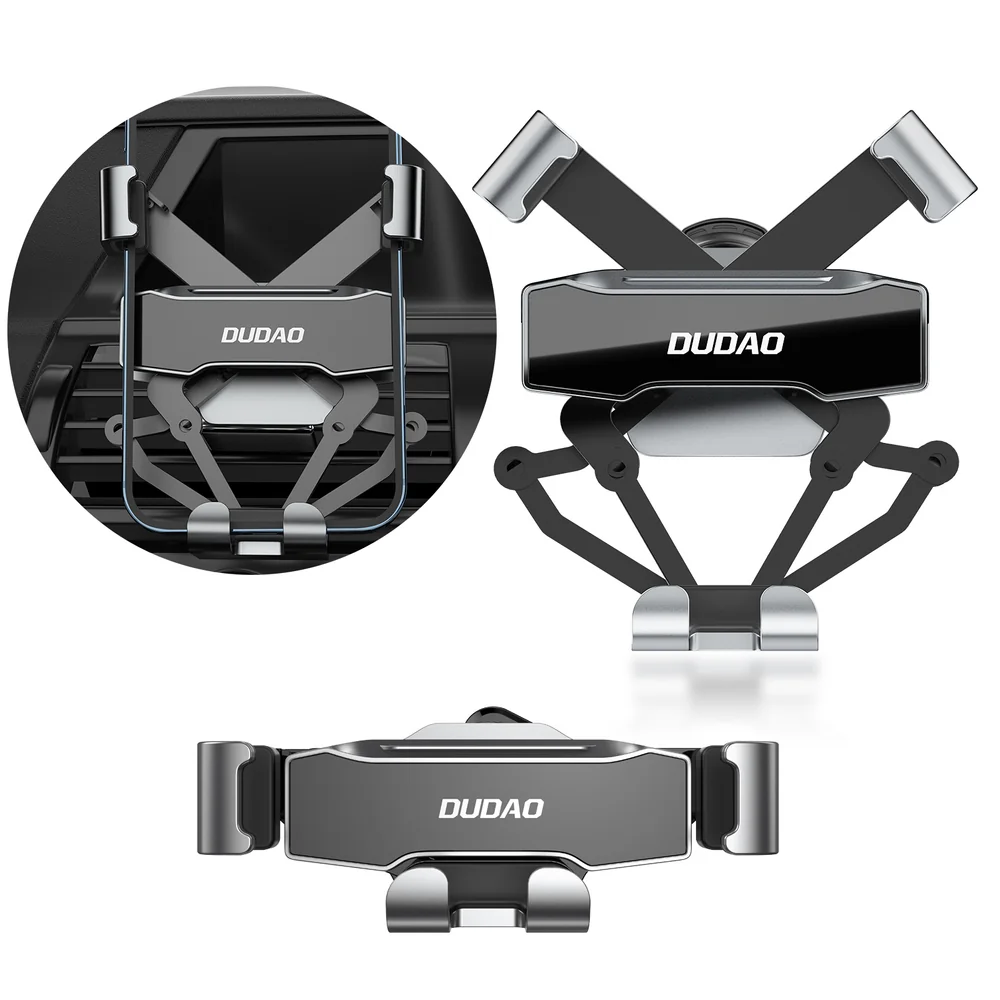 Dudao F11Pro držiak na mobil do auta, čierny