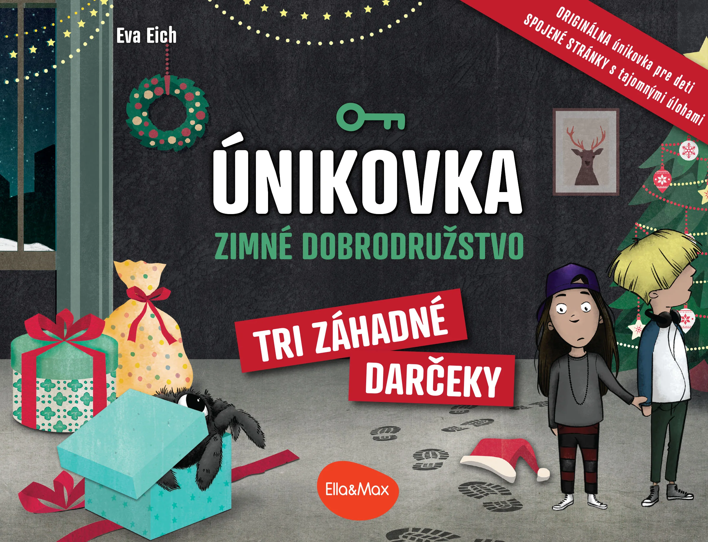 ELLA&MAX Únikovka – Tri záhadné darčeky kniha
