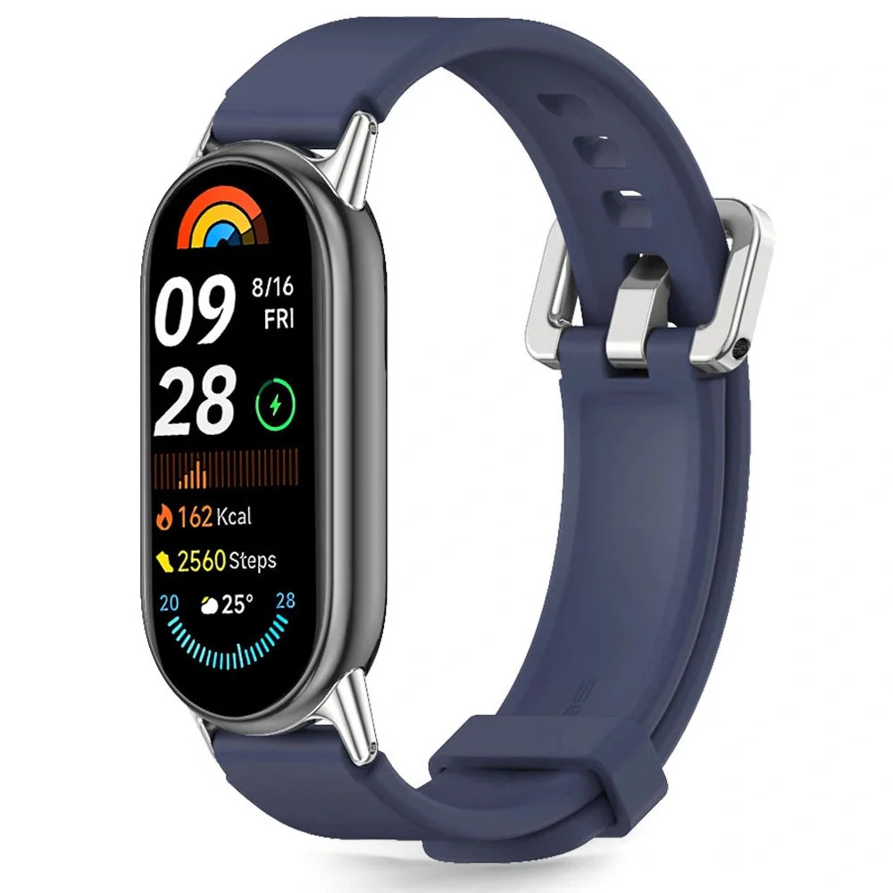 Tech-Protect Iconband Classic remienok na Xiaomi Smart Band 8 / 9 / 10 , storm blue