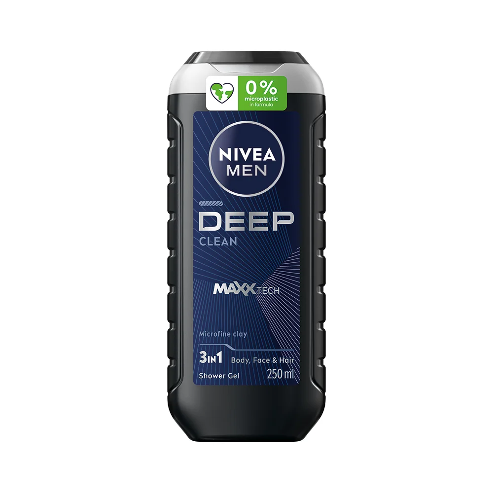 NIVEA MEN Men Deep 1×250 ml, sprchový gél