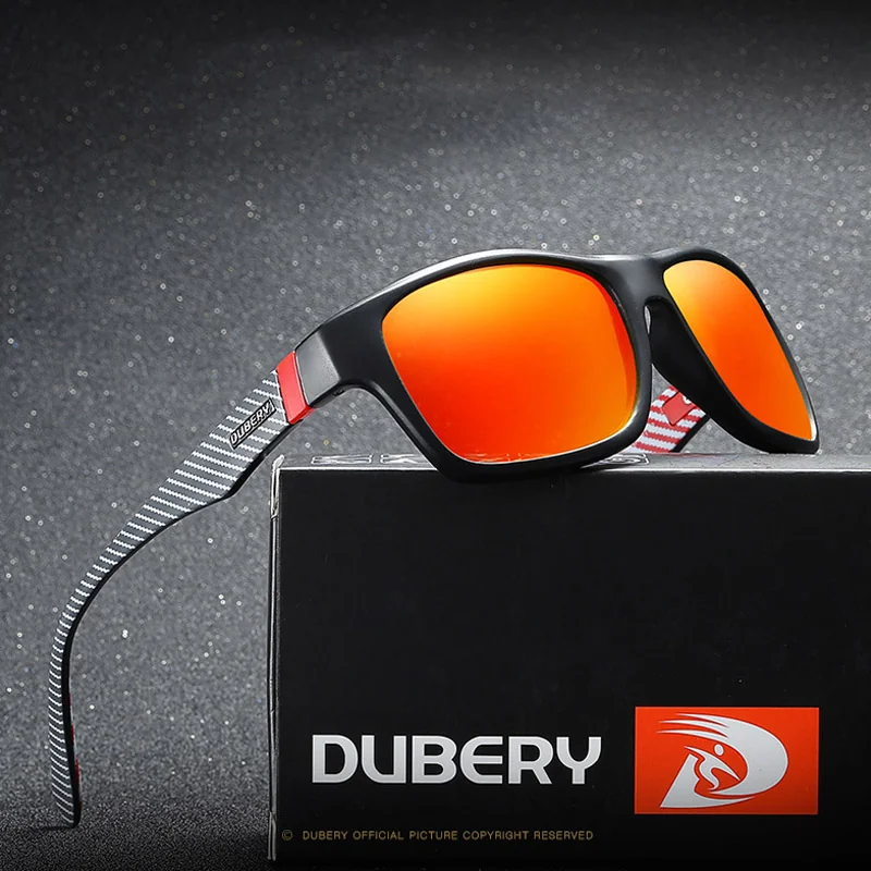 DUBERY Revere 4 slnečné okuliare, Black / Red