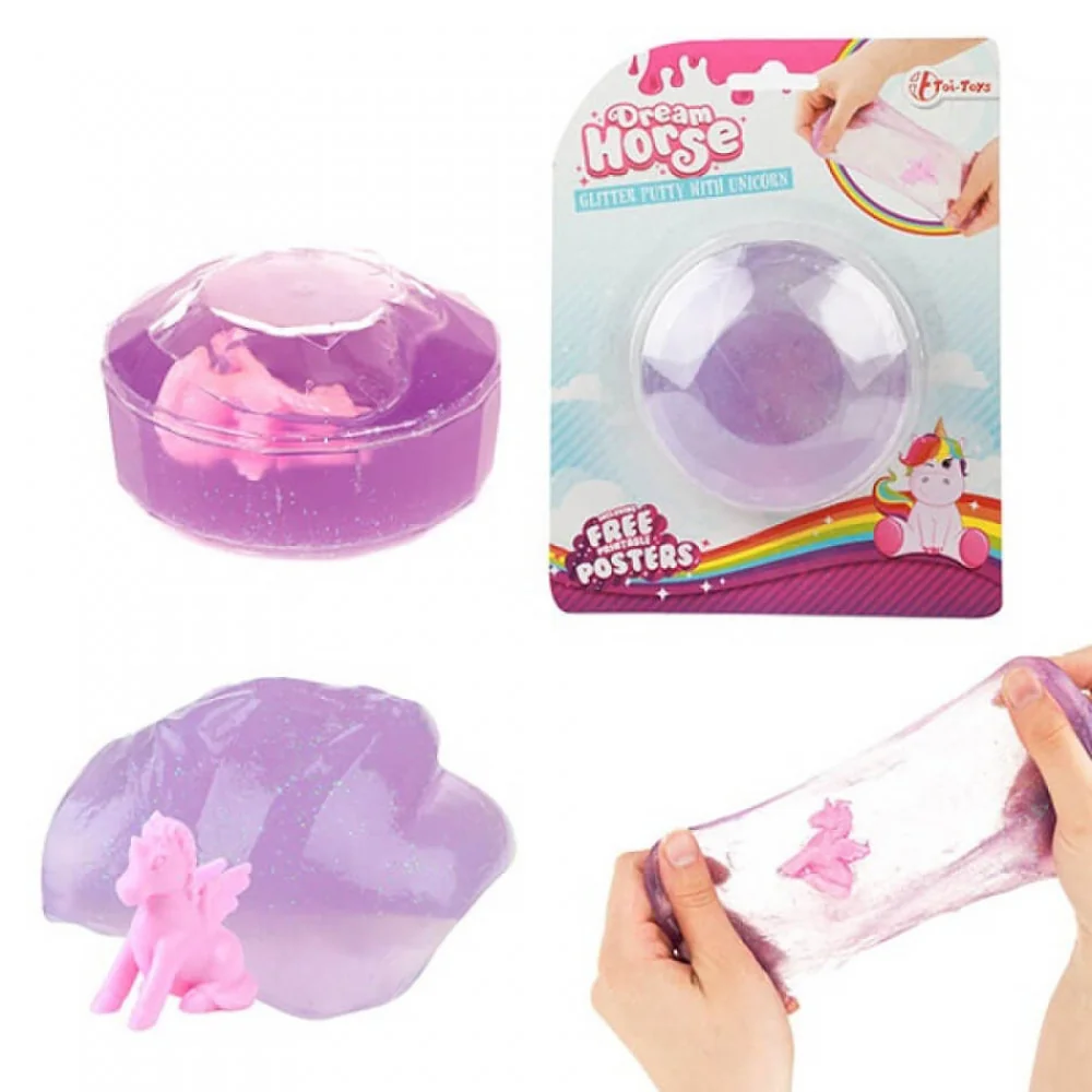 Sliz jednorožec na karte 2ks-Toi Toys