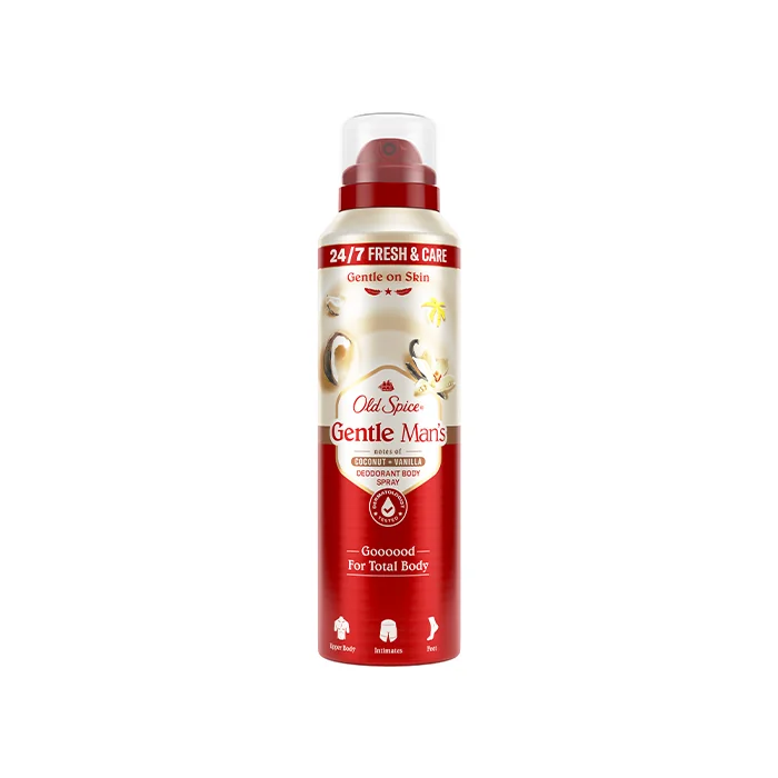 Old Spice Gentle Man's Kokos + Vanilka dezodorant v spreji 140 ml