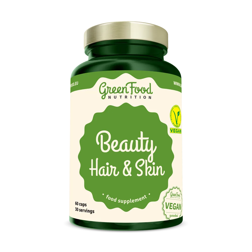 GreenFood Nutrition Beauty Hair & Skin 60cps