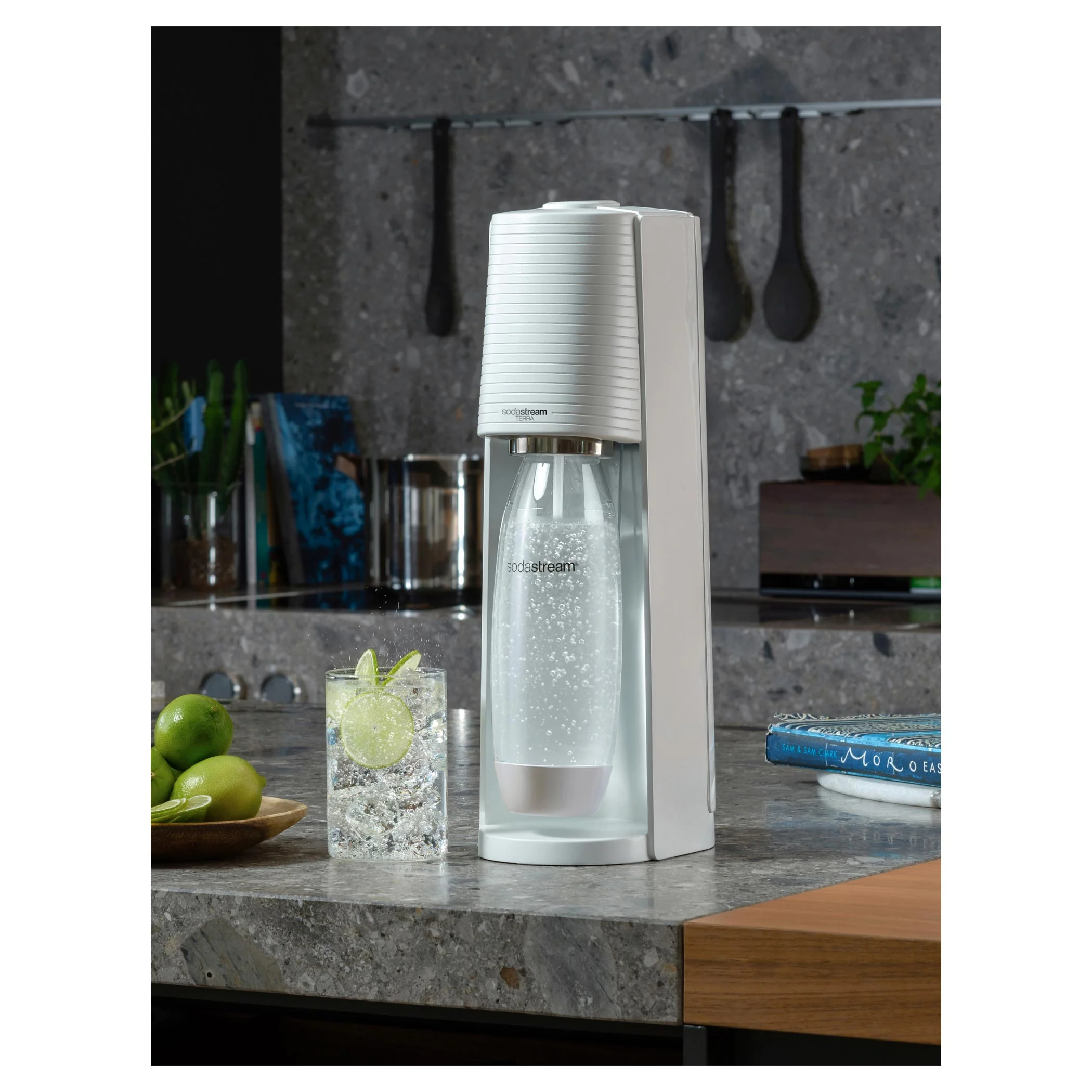 SODASTREAM TERRA white quick connect 1x1 ks, výrobník perlivej vody