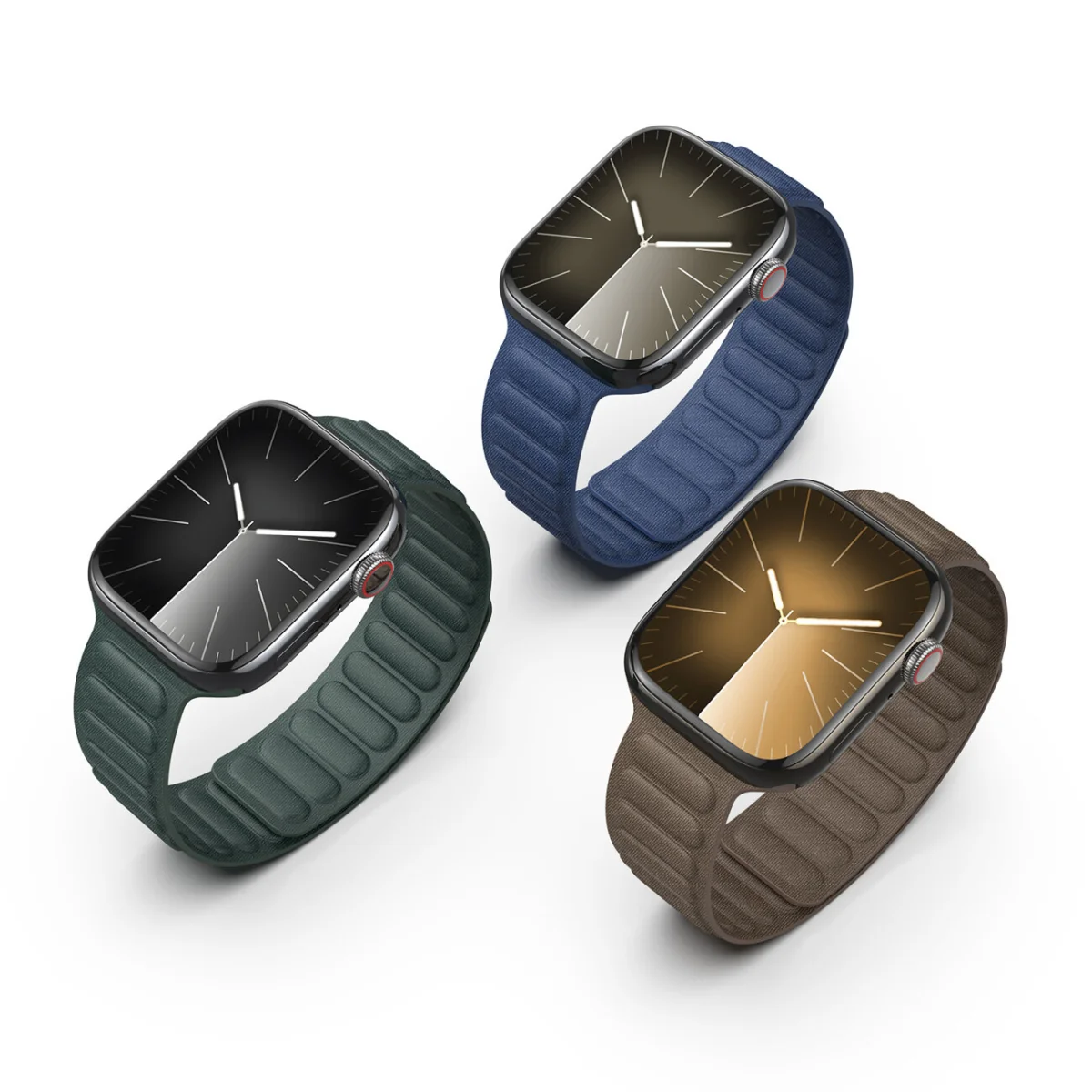 Dux Ducis Magnetic Strap remienok na Apple Watch 38/40/41mm dark gray