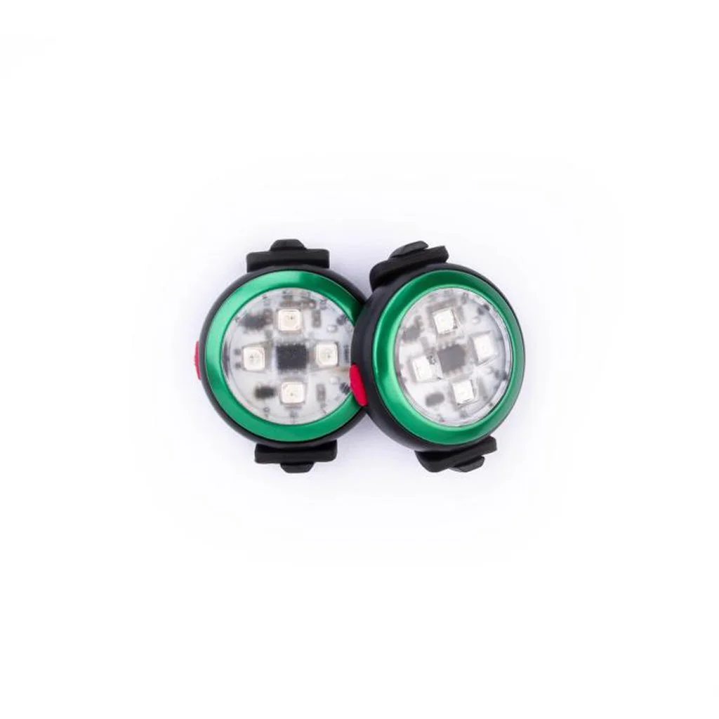 Luumi LED bezpečnostné svetielko dobíjacie na obojok GREEN