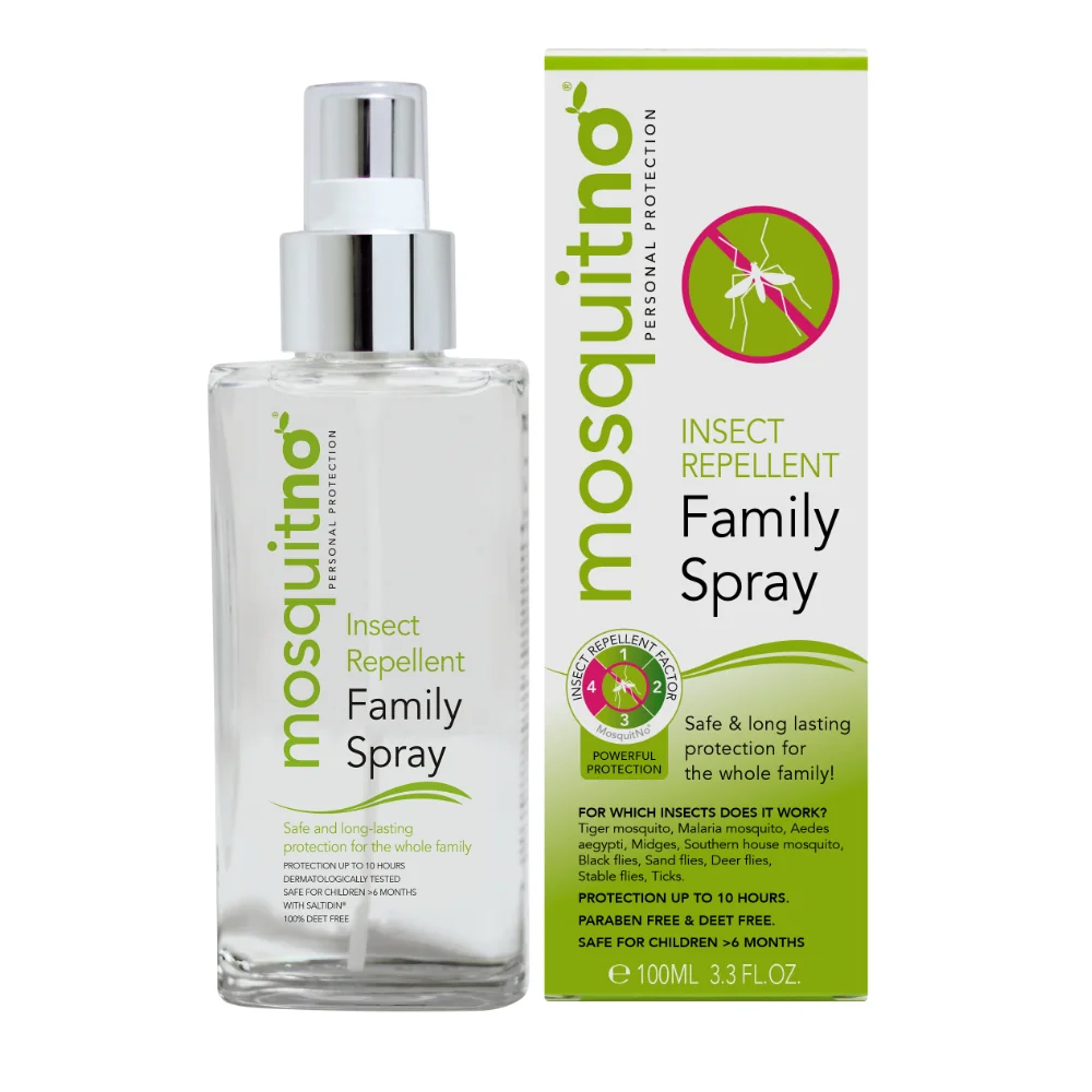 MosquitNo Rodinný repelentný sprej 1×100 ml, repelentný sprej