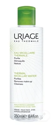 URIAGE Thermal Micellar Water - combination to oily skin, 250ml 1×250 ml, micelárna voda pre mastnú a zmiešanú pleť