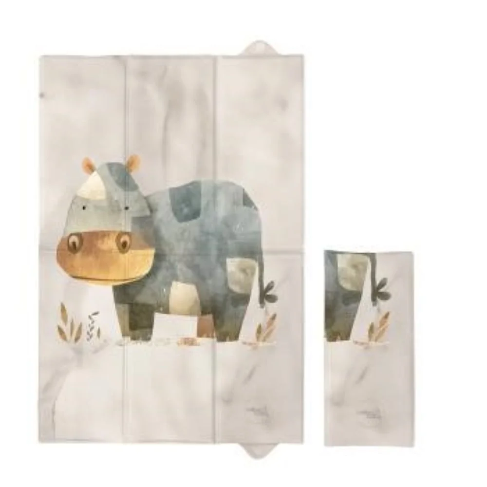 Cestovná prebaľovacia podložka 40×60 cm Basic – skladacia na cesty - Hroch