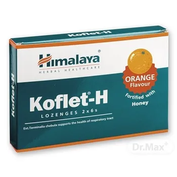 Himalaya Koflet-H Orange 1×12 ks, bylinné pastilky s medom