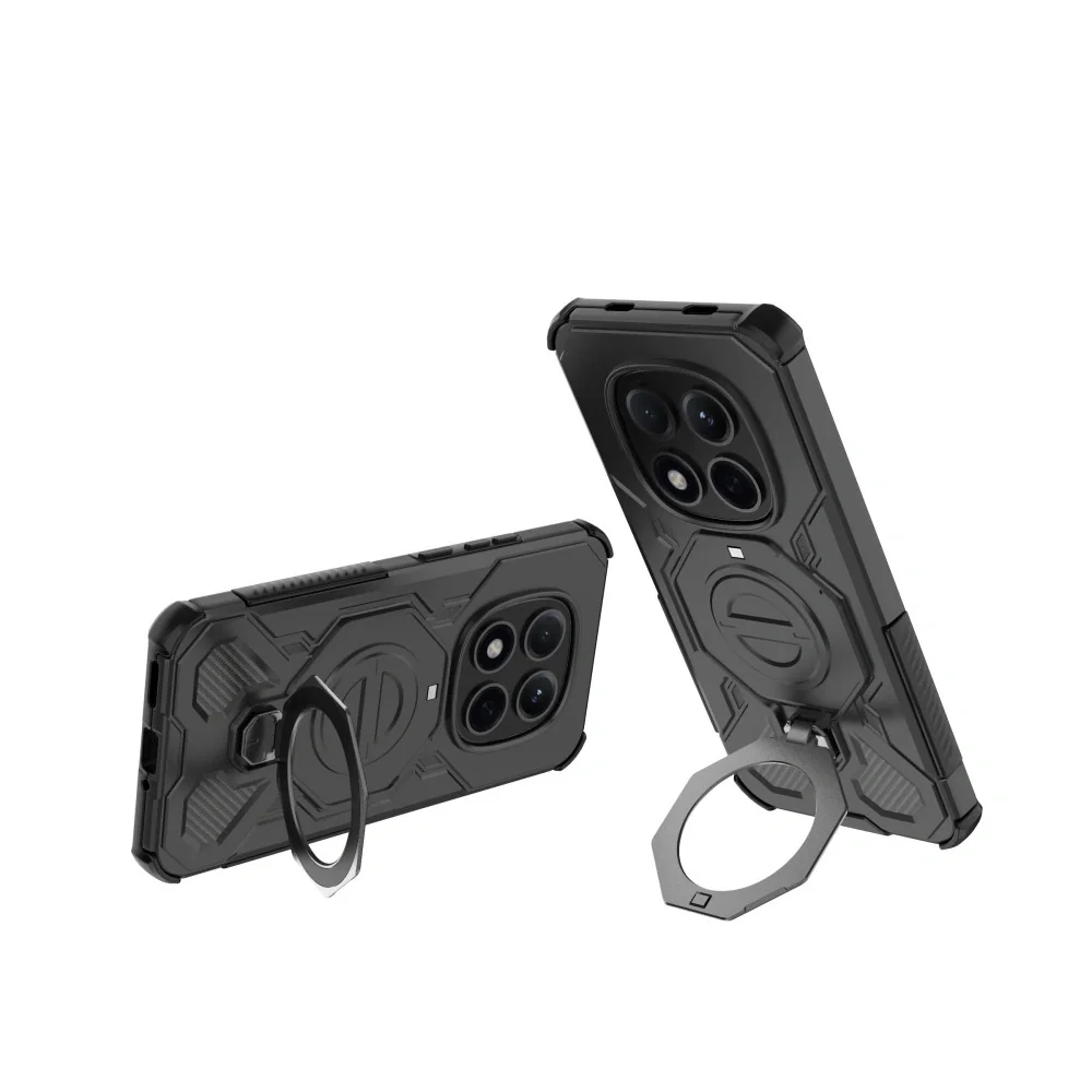 Tech-Protect Tactic Stand MagSafe kryt na Xiaomi Redmi Note 15 Pro 5G, čierny čierny