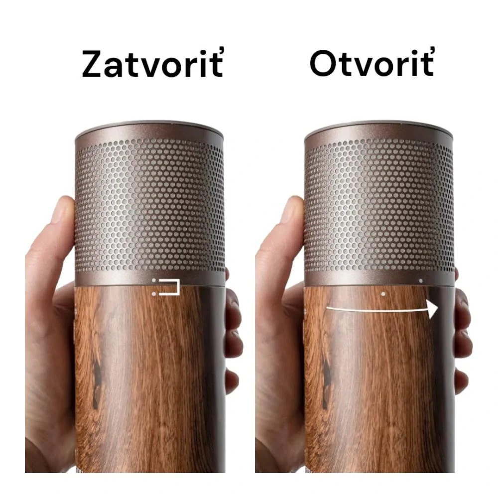 Plant Therapy USB prenosný difuzér Wood Grain s cestovným balením Objem: 50 ml
