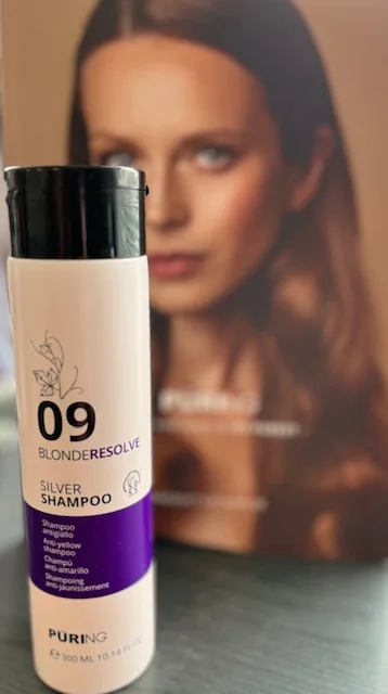 Maxima PURING 09 BLONDERESOLVE Silver Shampoo - žltý neutralizačný šampón - 300 ml